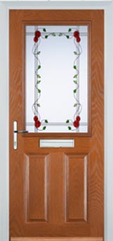 Marylebone Mayflower composite door in Oak