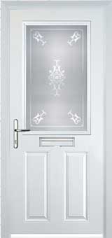 Marylebone Stippolyte composite door in White