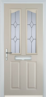 Richmond Charcoal Sticks composite door in Cream