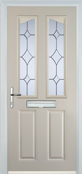 Richmond Contora composite door in Cream