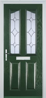 Richmond Contora composite door in Green