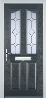 Richmond Contora composite door in Anthracite Grey