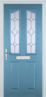 Richmond Contora composite door in Pastel Blue
