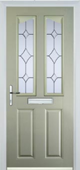 Richmond Contora composite door in Pebble Grey
