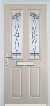 Richmond Chantilly composite door in Cream