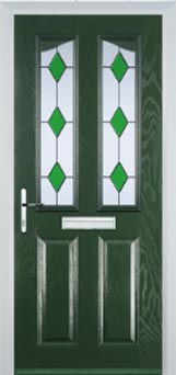 Richmond Digital composite door in Green