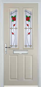 Richmond Pelerine composite door in Cream