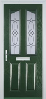 Richmond Florielle composite door in Green