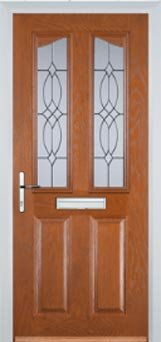 Richmond Florielle composite door in Oak