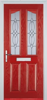 Richmond Florielle composite door in Red