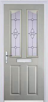 Richmond Taffeta composite door in Agate Grey