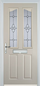 Richmond Taffeta composite door in Cream