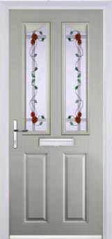 Richmond Mayflower composite door in Agate Grey