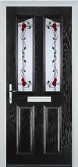 Richmond Mayflower composite door in Black