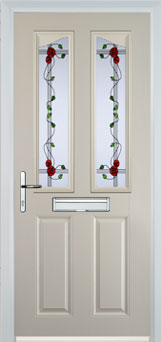 Richmond Mayflower composite door in Cream