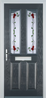 Richmond Mayflower composite door in Anthracite Grey