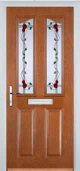 Richmond Mayflower composite door in Oak