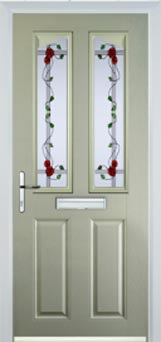 Richmond Mayflower composite door in Pebble Grey