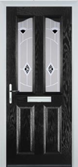 Richmond Murano composite door in Black