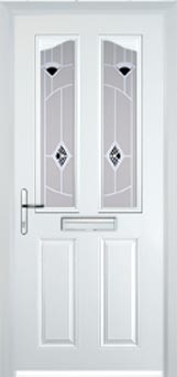 Richmond Murano composite door in White