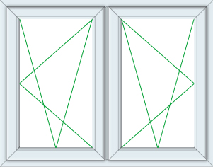 uPVC tilt and turn window