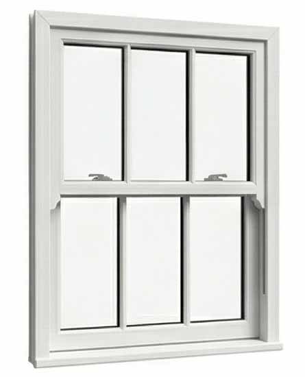 uPVC sliding sash window
