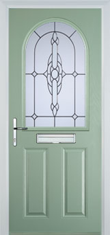 Wimbledon composite door in Chartwell Green