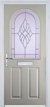 Wimbledon Cesario composite door in Agate Grey