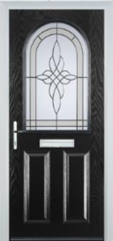 Wimbledon Chantilly composite door in Black