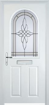 Wimbledon Chantilly composite door in White