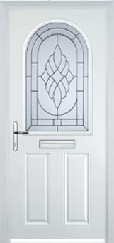 Wimbledon Everglade composite door in White