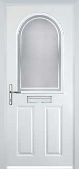 Wimbledon Enville composite door in White